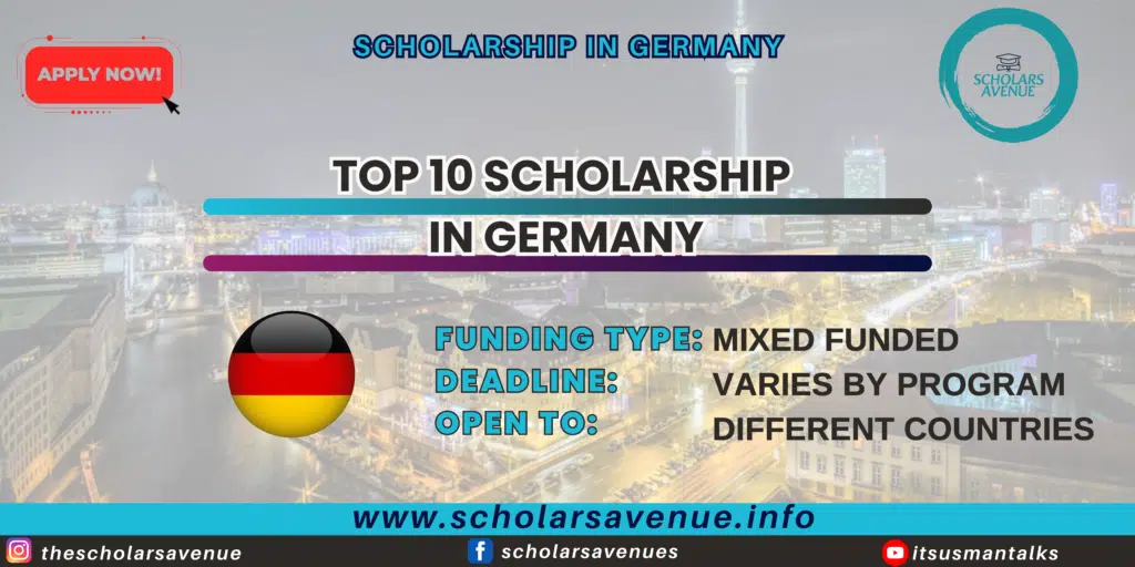 Scholarships in Germany