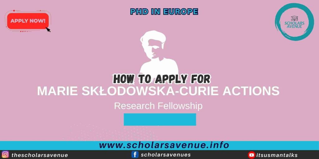 Marie Curie PhD Fellowship