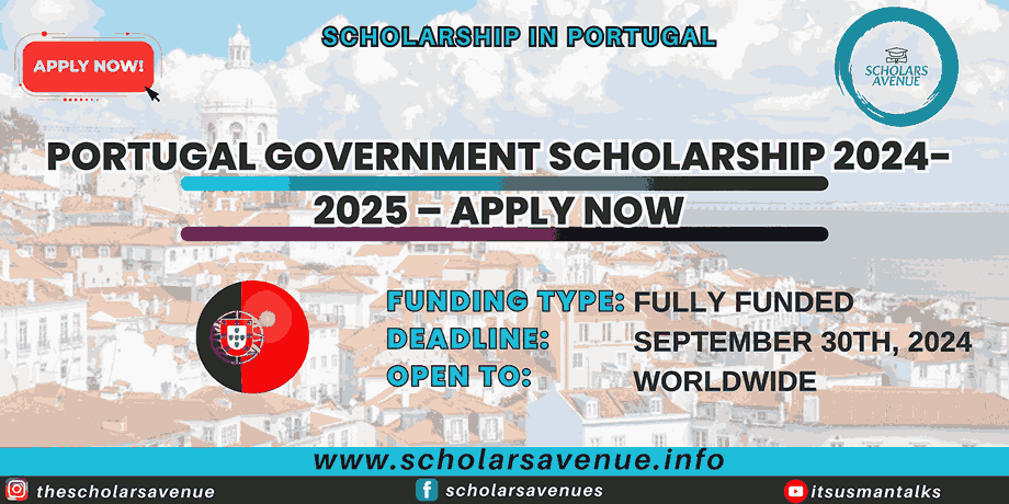 Portugal Government Scholarship