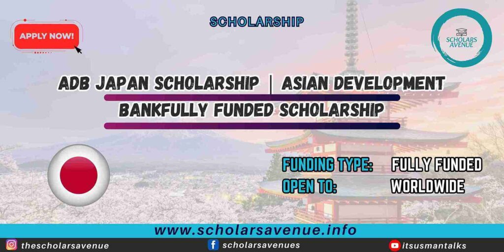 ADB Japan Scholarship