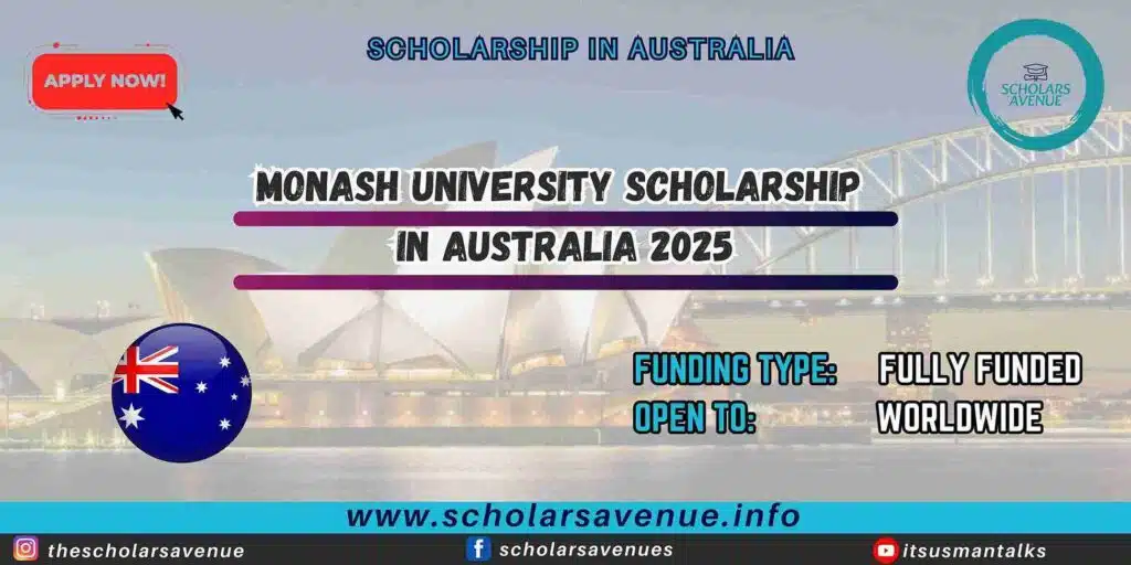 Monash University Scholarship