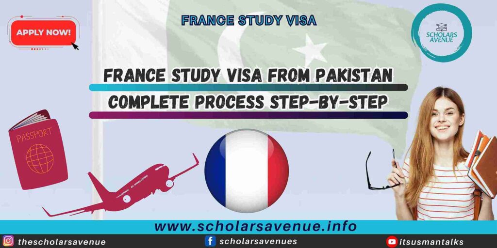 France Study Visa from Pakistan