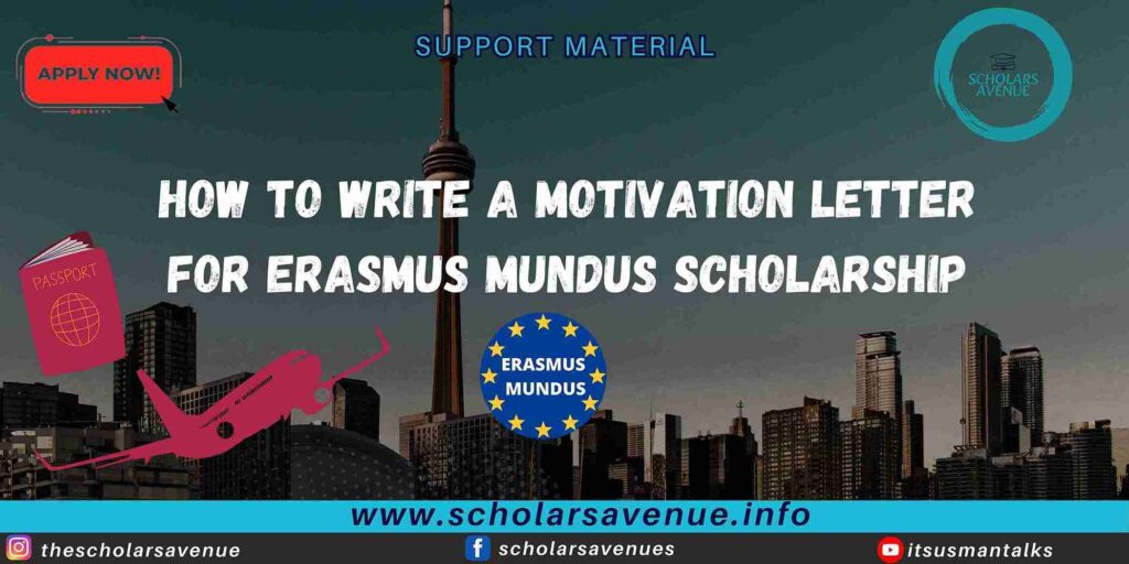 LOM for Erasmus Mundus Scholarship