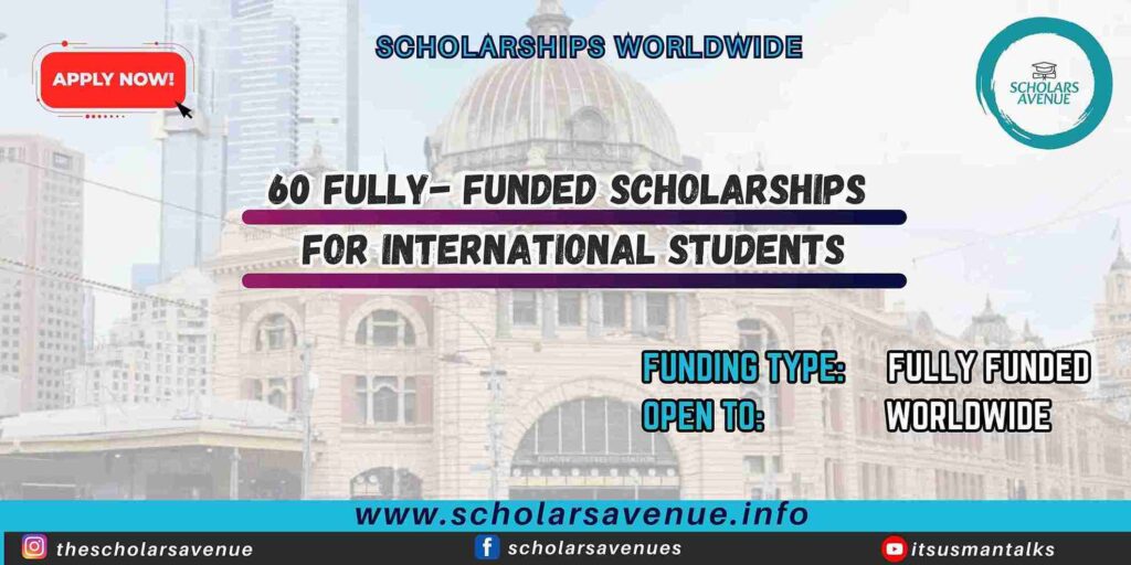 fully funded scholarships