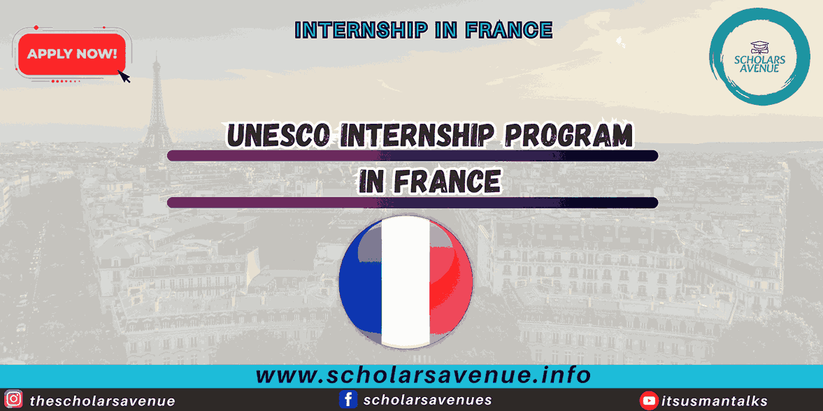 UNESCO Internship Program in France