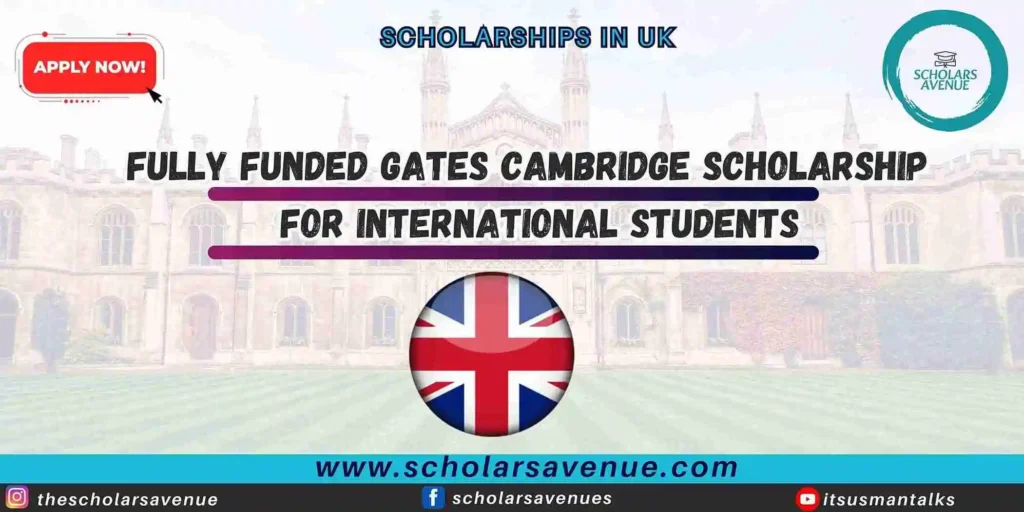 Gates Cambridge Scholarships