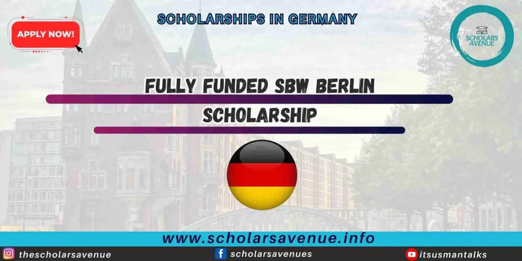 SBW Berlin Scholarship