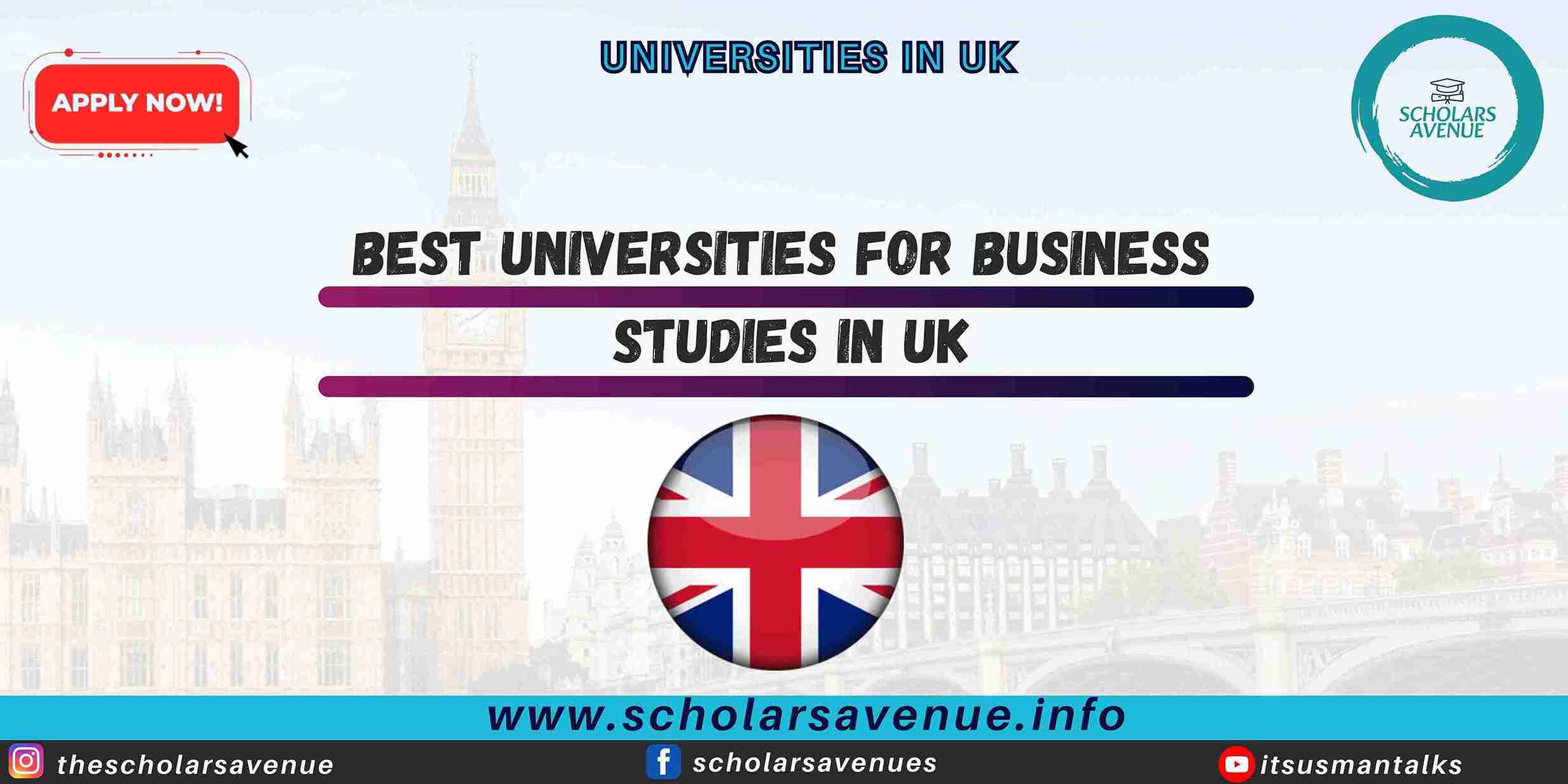 best business universities in UK