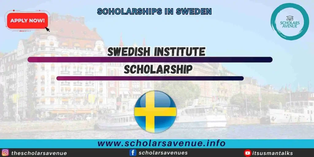 Swedish Institute Scholarship