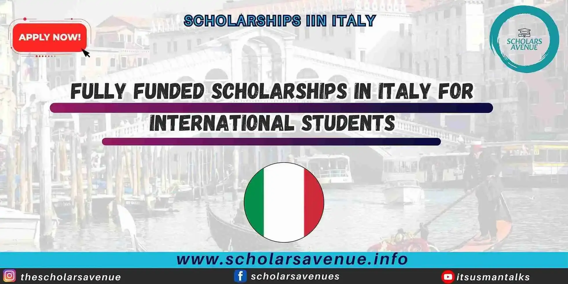 scholarships in Italy