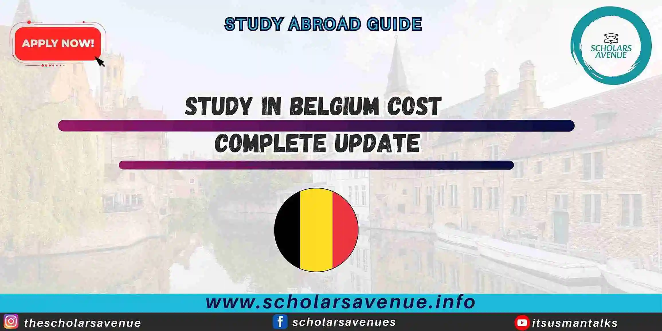 study in Belgium