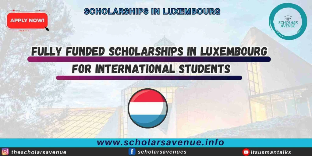 Scholarships in Luxembourg