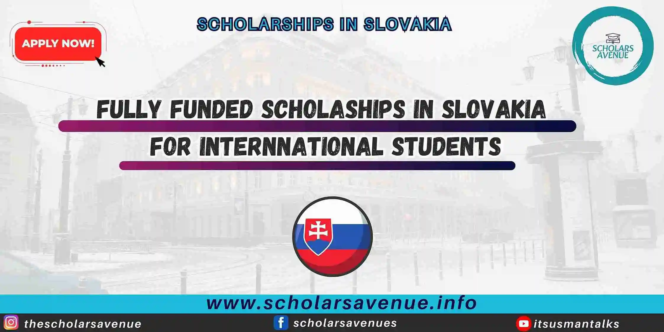 scholarships in Slovakia