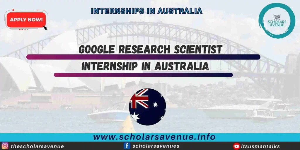 Google Research Scientist Internship