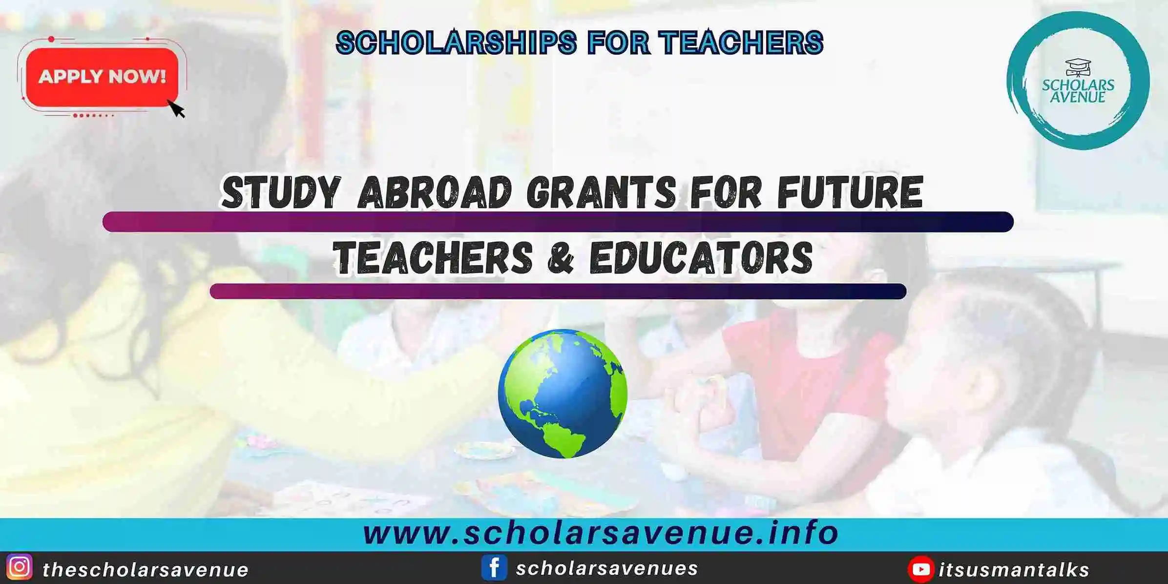Study Abroad grants for future teachers