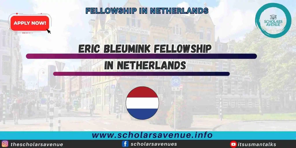 Eric Bleumink Fellowship