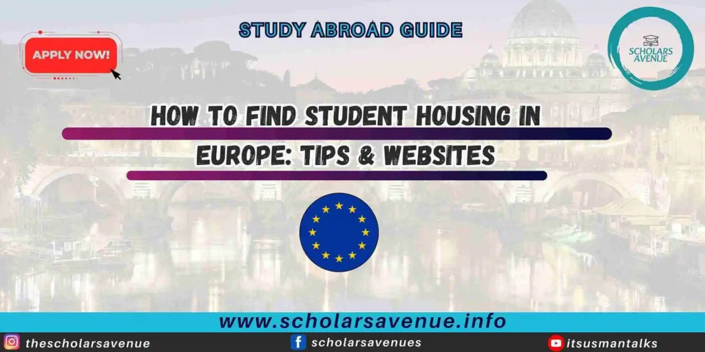 student housing in Europe