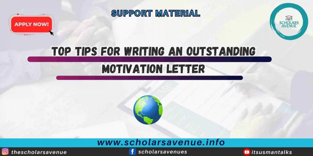 motivation letter