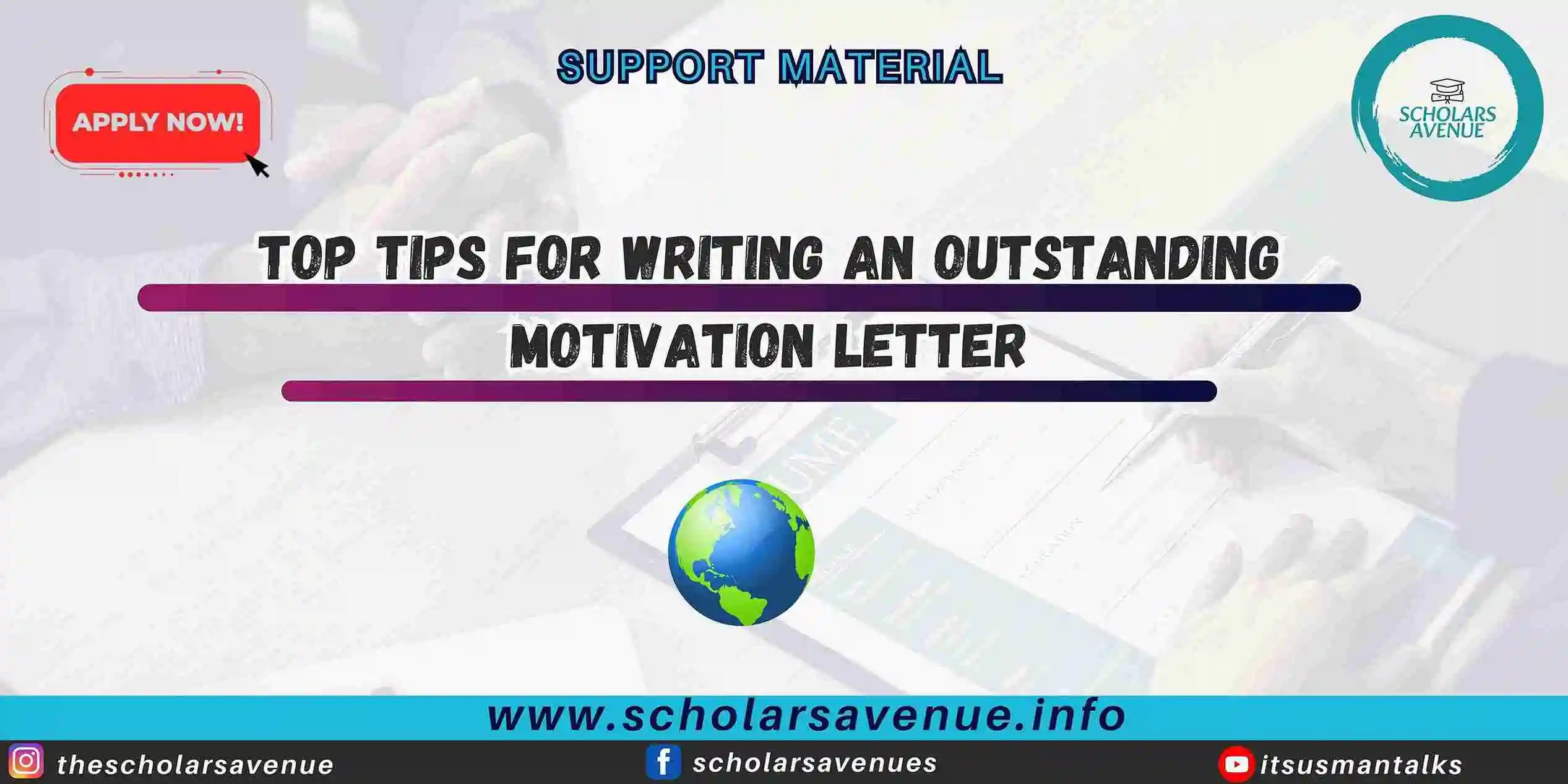 motivation letter