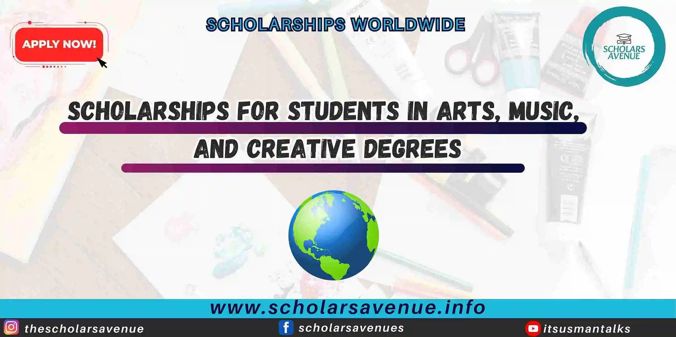 Scholarships for Students in Arts