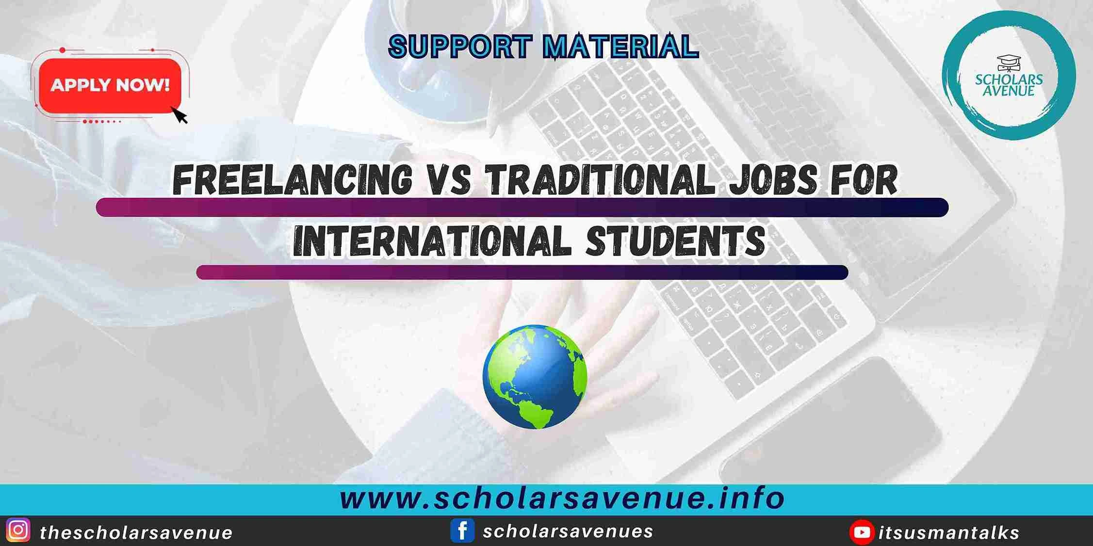 Freelancing vs Traditional Jobs