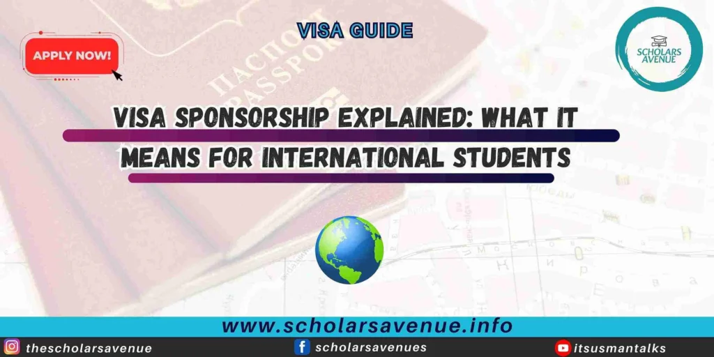 visa sponsorship