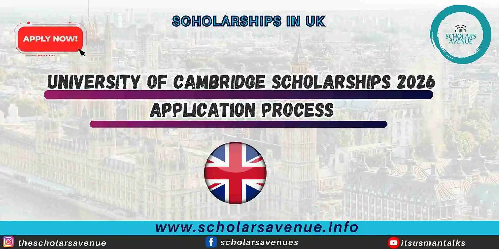 University of Cambridge Scholarships