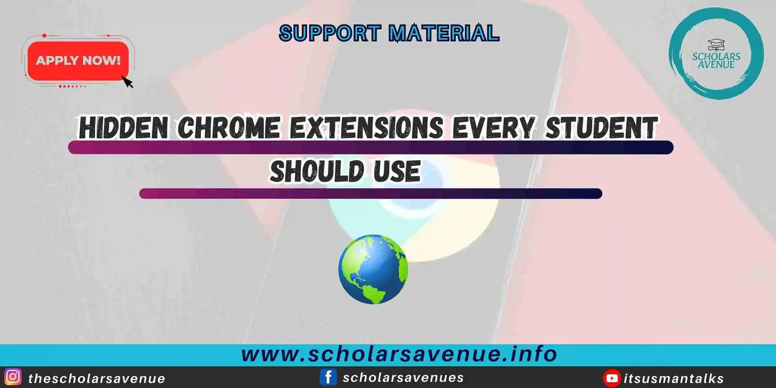 Chrome extensions for students