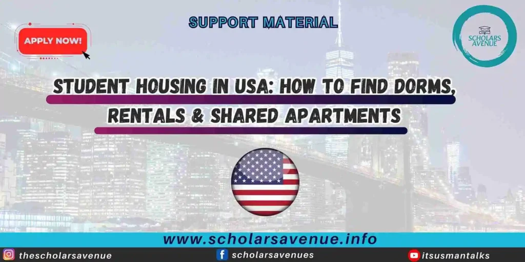 student housing in USA