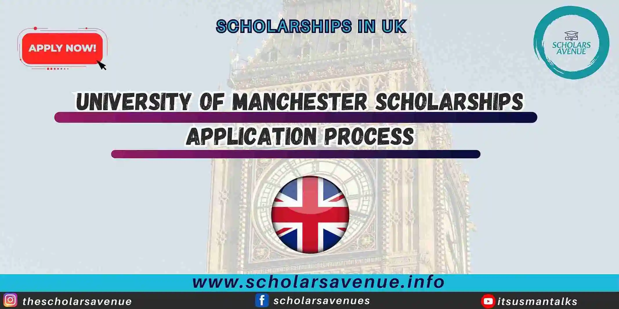 University of Manchester Scholarships