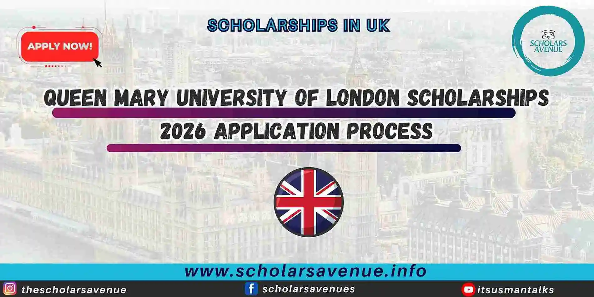 Queen Mary University Scholarships