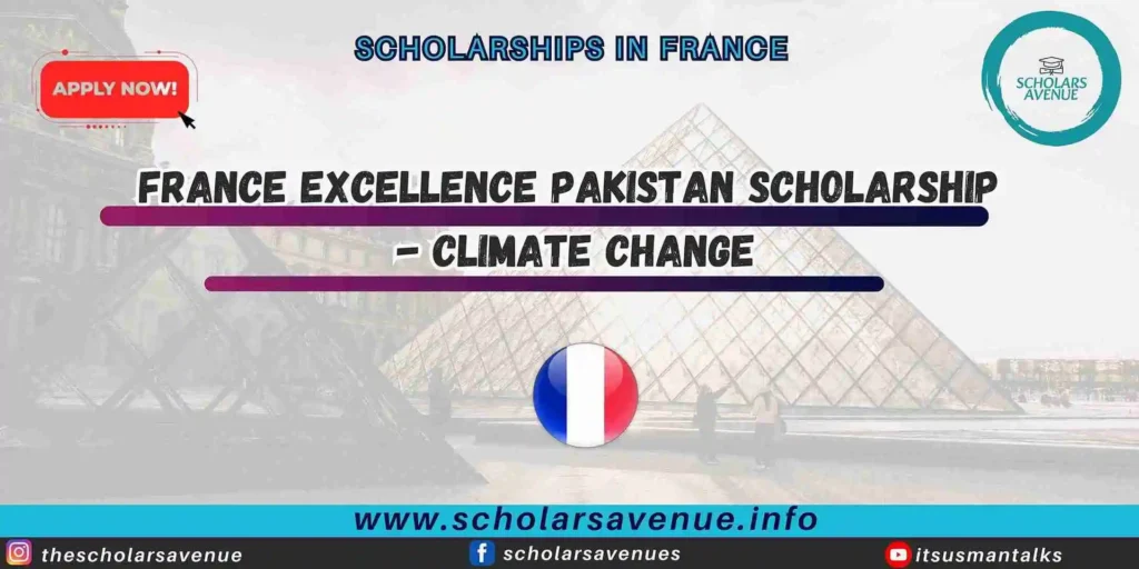 France Excellence Pakistan Scholarship