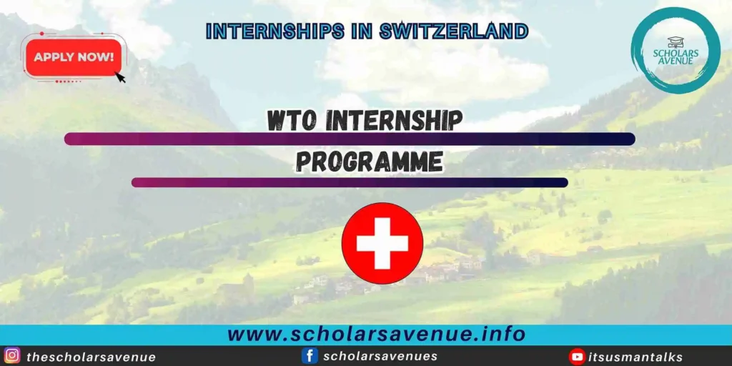 WTO Internship