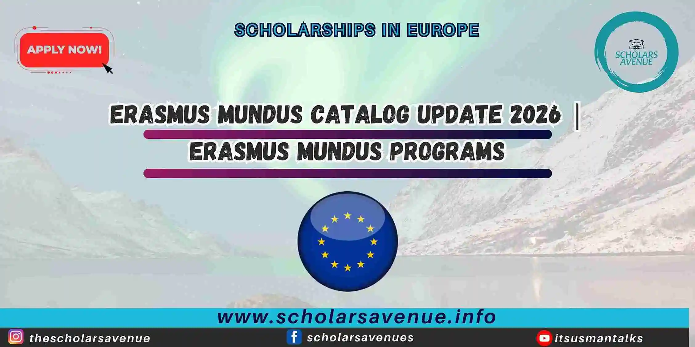 Erasmus Mundus Catalog Update 2026 | Erasmus Mundus Programs