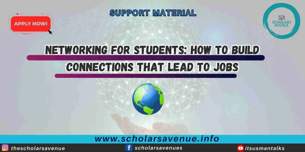 networking for students