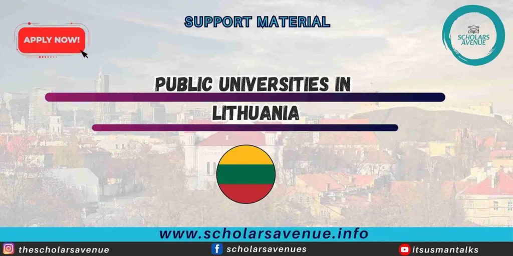 public universities in Lithuania