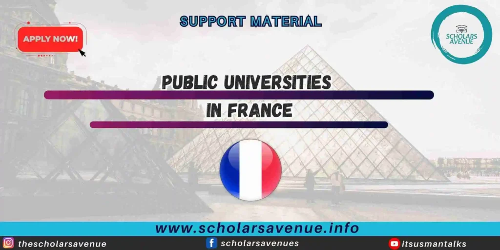 public universities in France