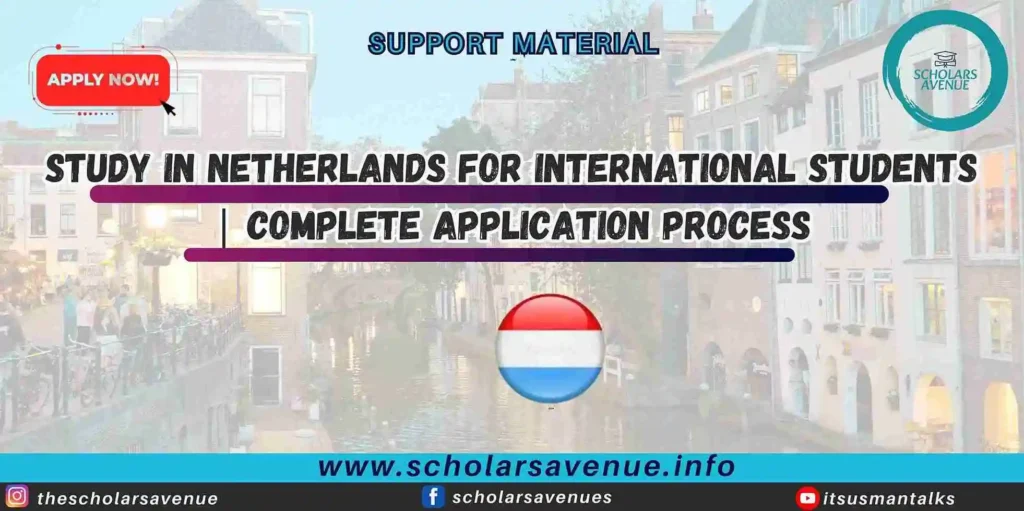 Study in Netherlands for international students