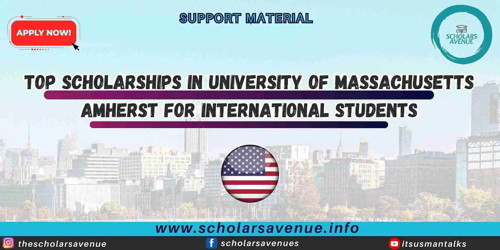 scholarships in University of Massachusetts