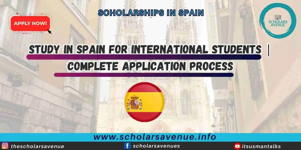 Study in Spain for international students