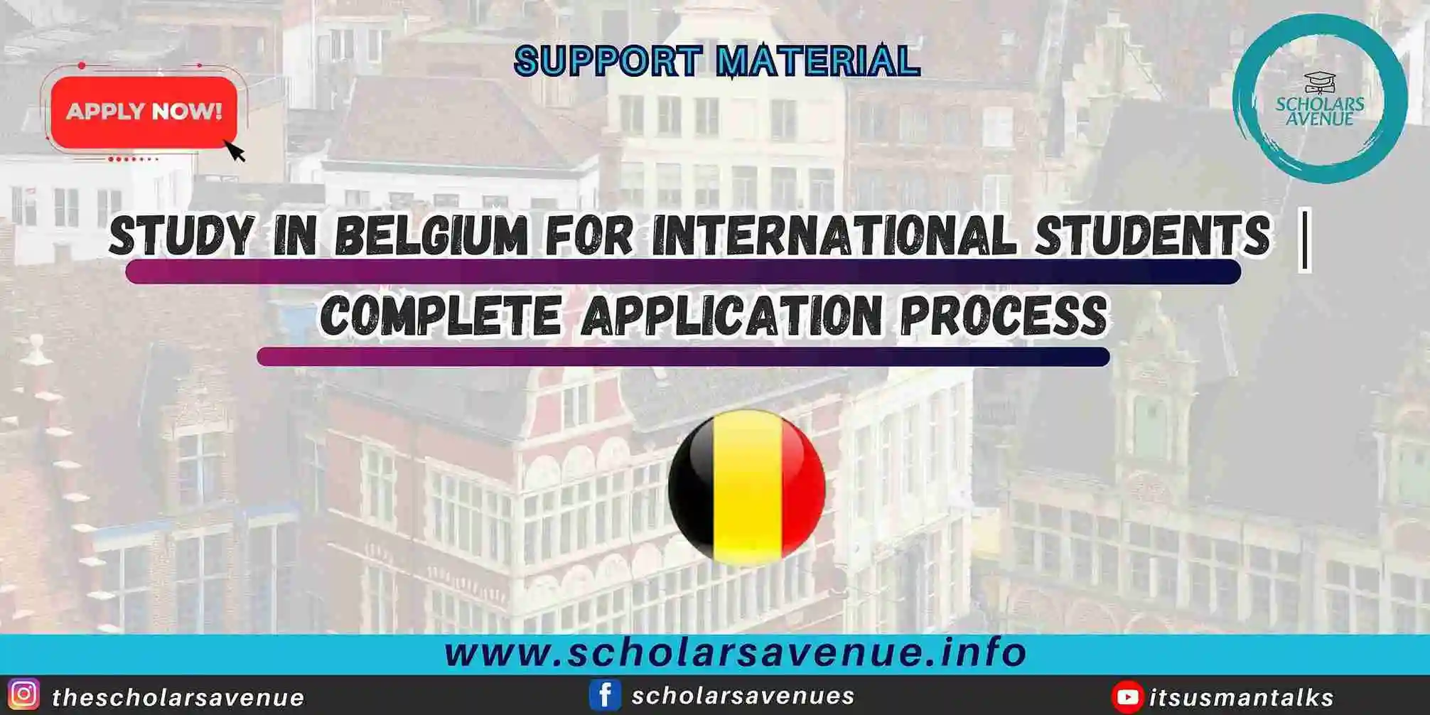 study in Belgium for international students