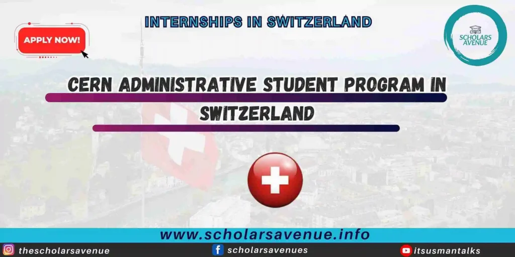 CERN Administrative Student Program