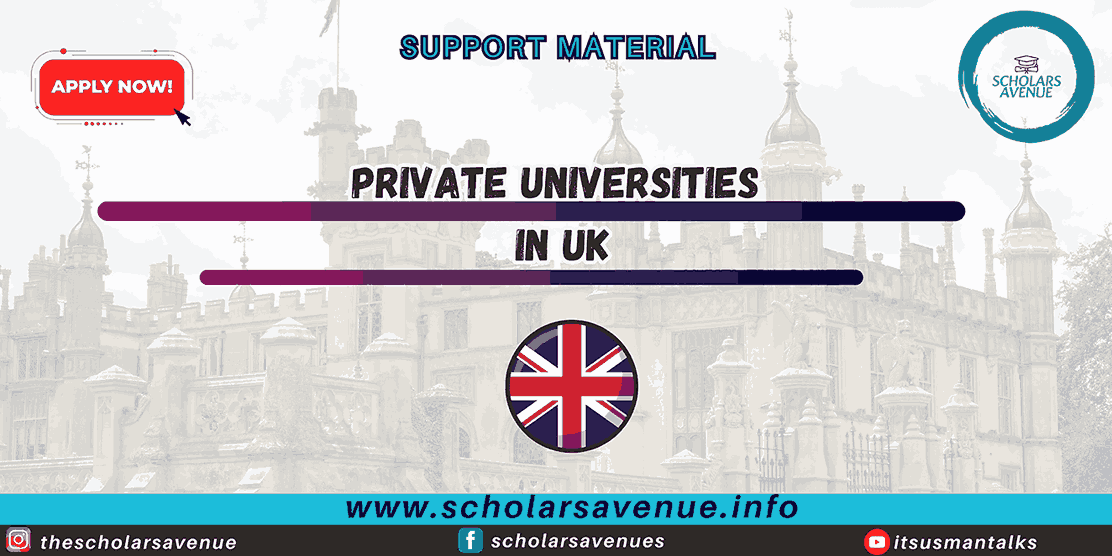 private universities in UK