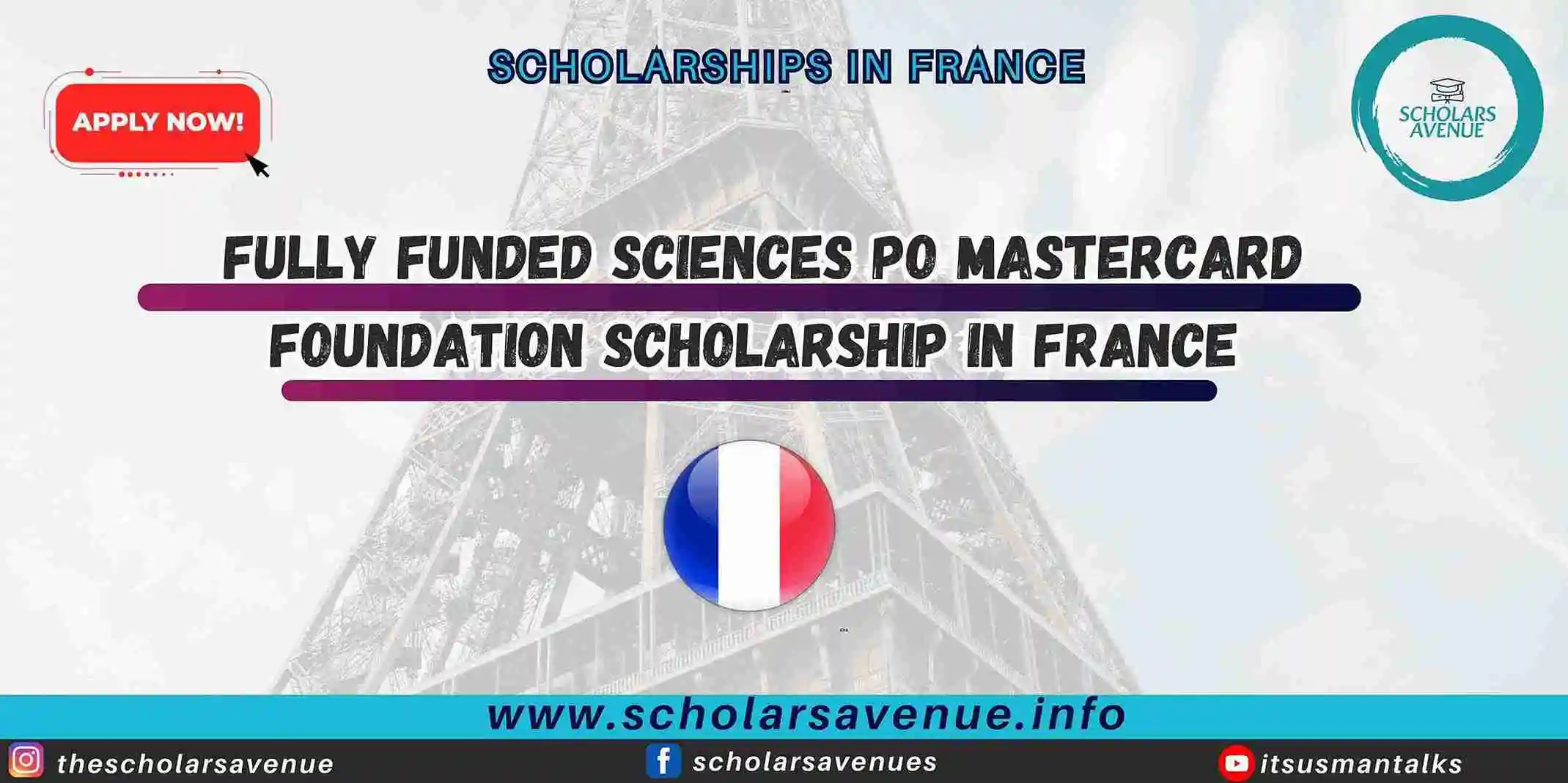 Sciences Po Mastercard Foundation Scholarship