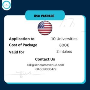 Study in USA Complete Package