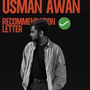 Recommendation Letters of Usman Awan