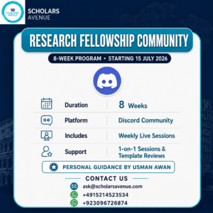 RESEARCH FELLOWSHIP COMMUNITY