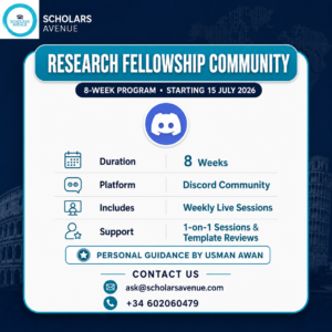 RESEARCH FELLOWSHIP COMMUNITY PROGRAM