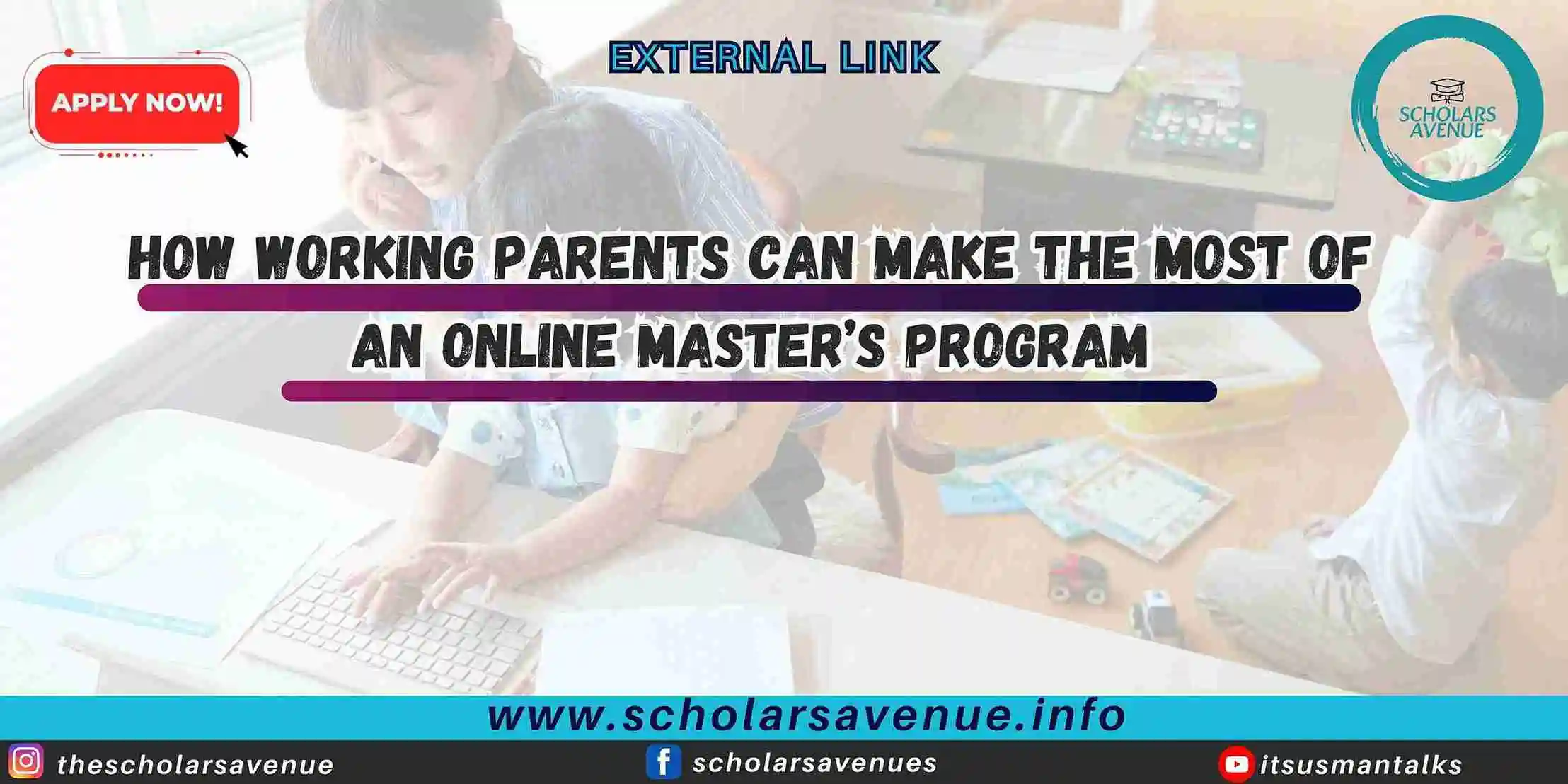 Online Master's Program for Working Parents